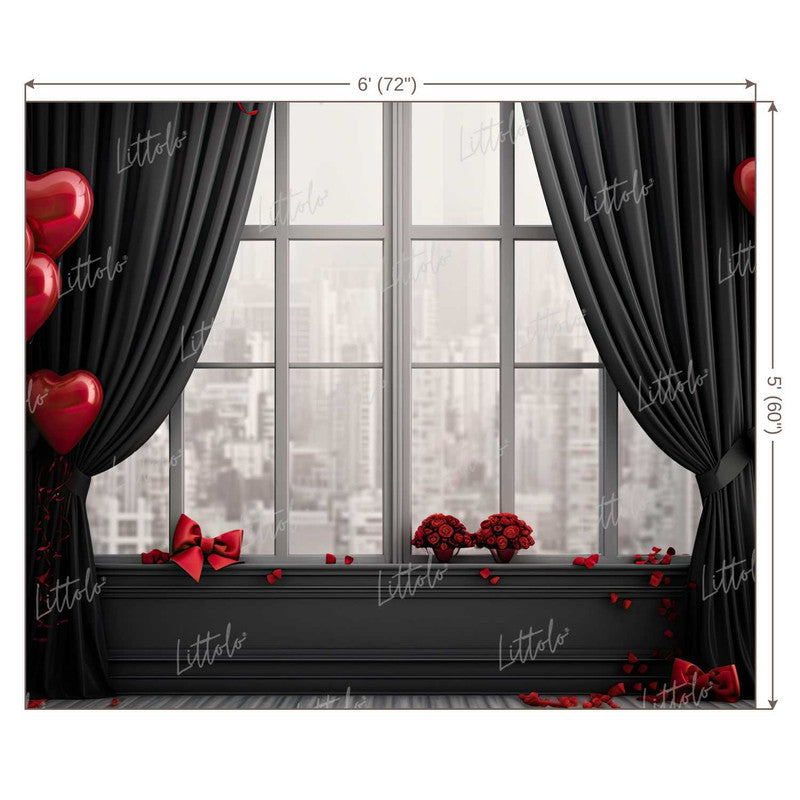 LB1197 Valentine's Day Backdrop