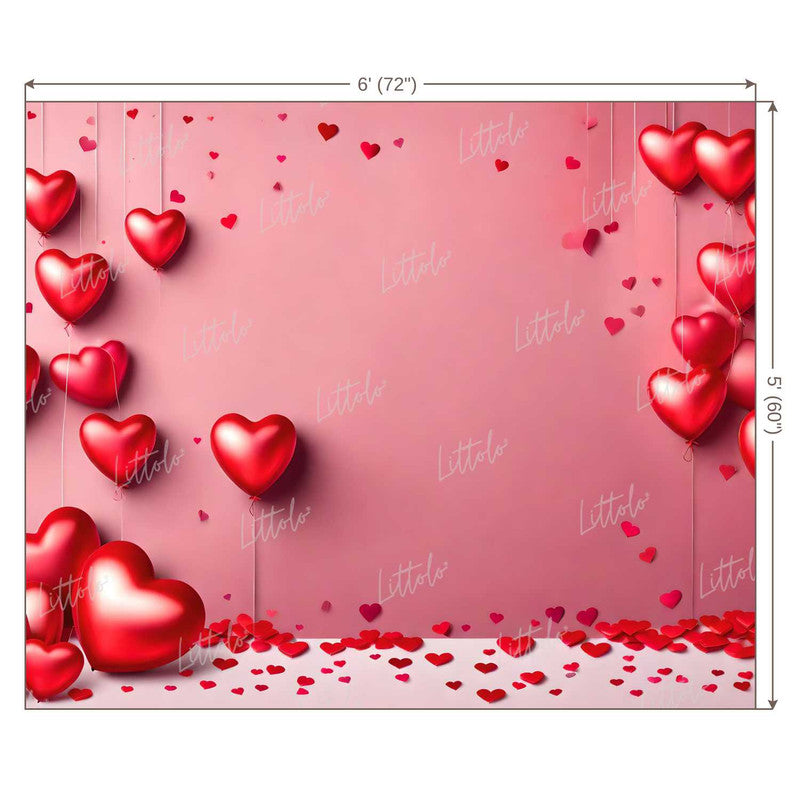 LB1199 Valentine's Day Backdrop