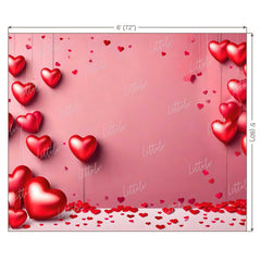 LB1199 Valentine's Day Backdrop