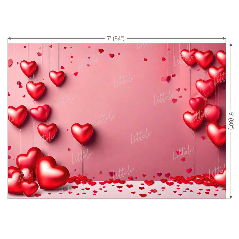 LB1199 Valentine's Day Backdrop