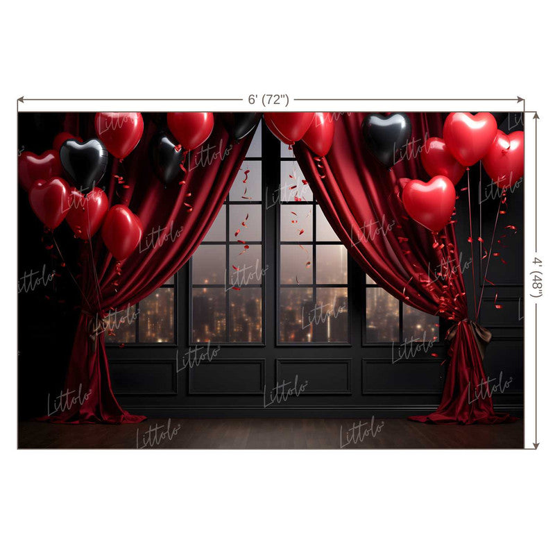 LB1201 Valentine's Day Backdrop