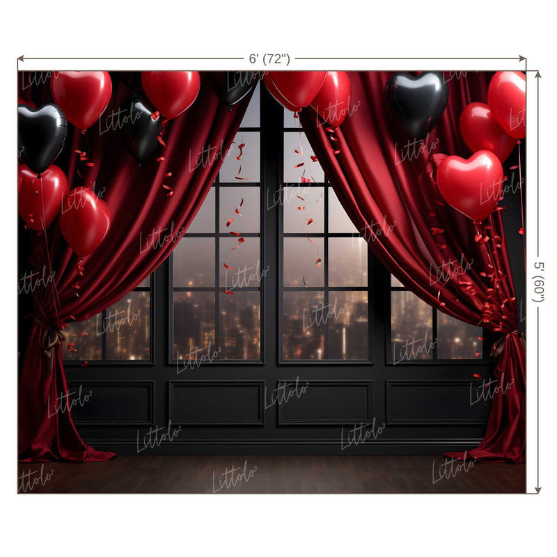 LB1201 Valentine's Day Backdrop