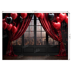 LB1201 Valentine's Day Backdrop