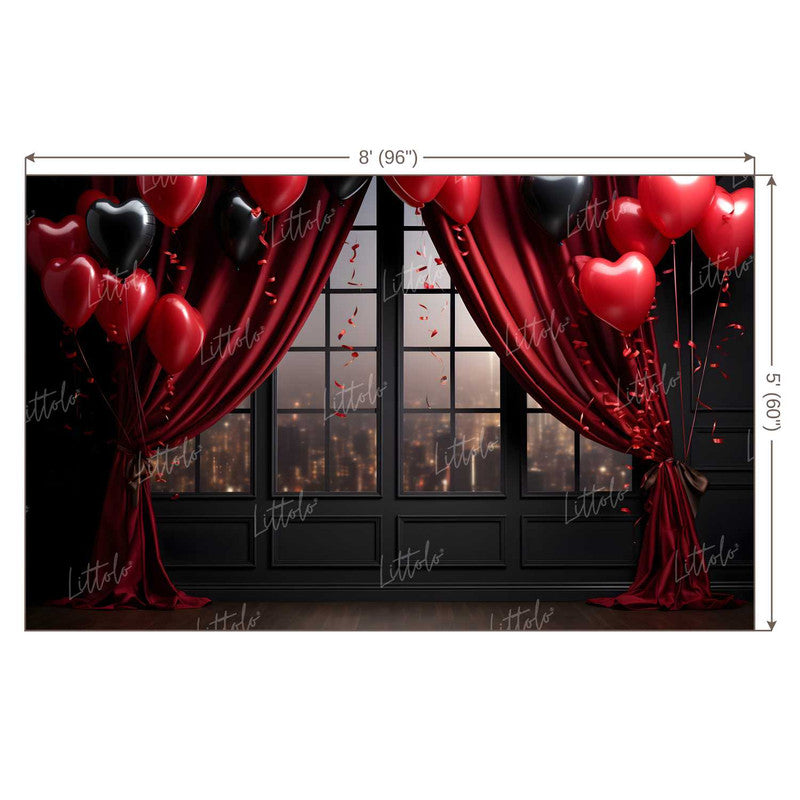 LB1201 Valentine's Day Backdrop