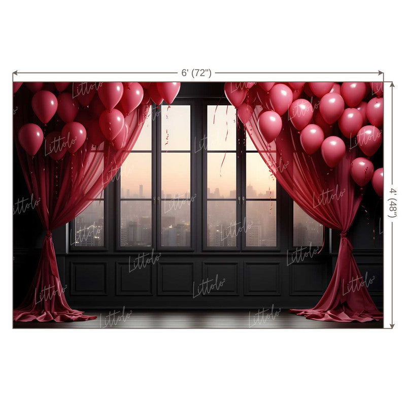 LB1202 Valentine's Day Backdrop