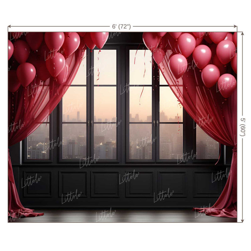 LB1202 Valentine's Day Backdrop