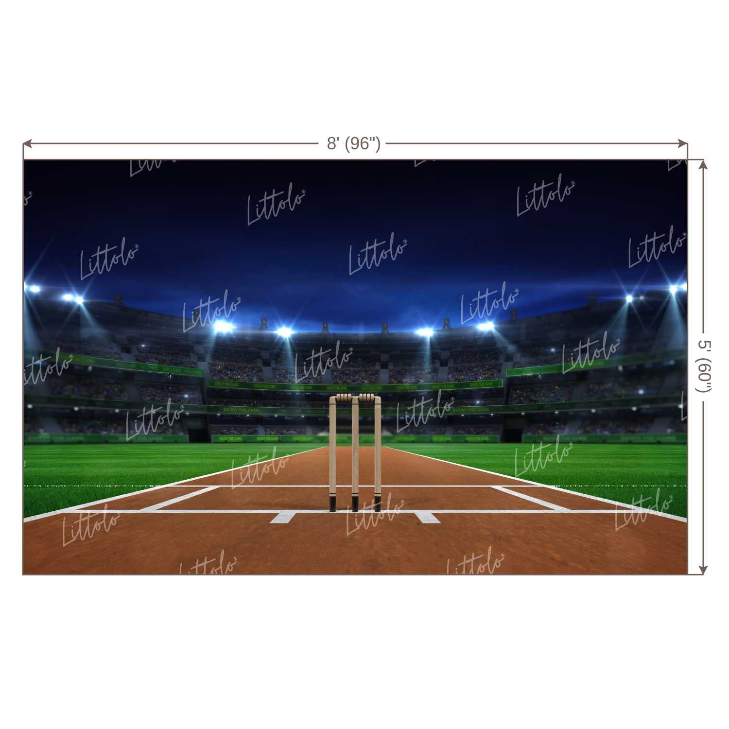 LB1203 Cake Smash and Themed Drops Sports / Game Backdrop