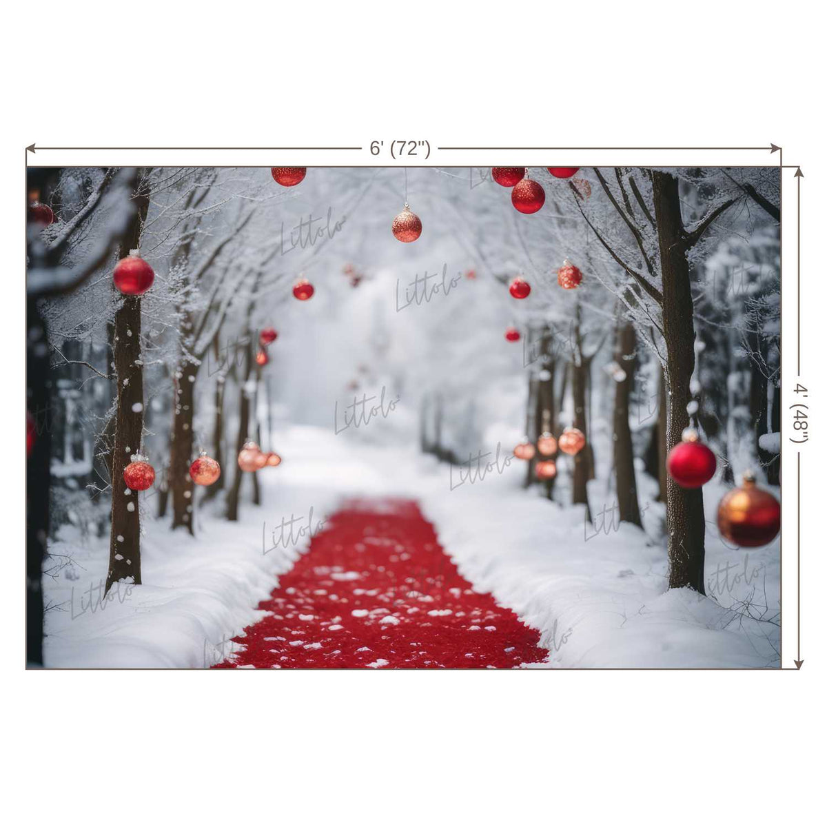 LB1212 Festivals and Seasons Christmas Backdrop