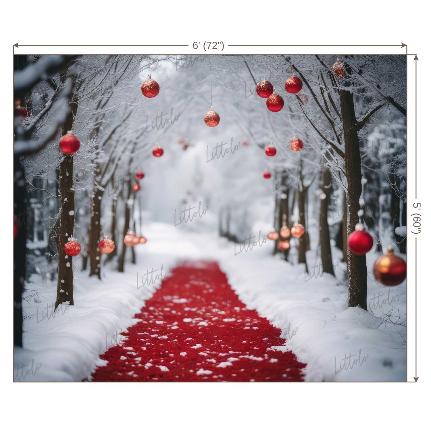 LB1212 Festivals and Seasons Christmas Backdrop