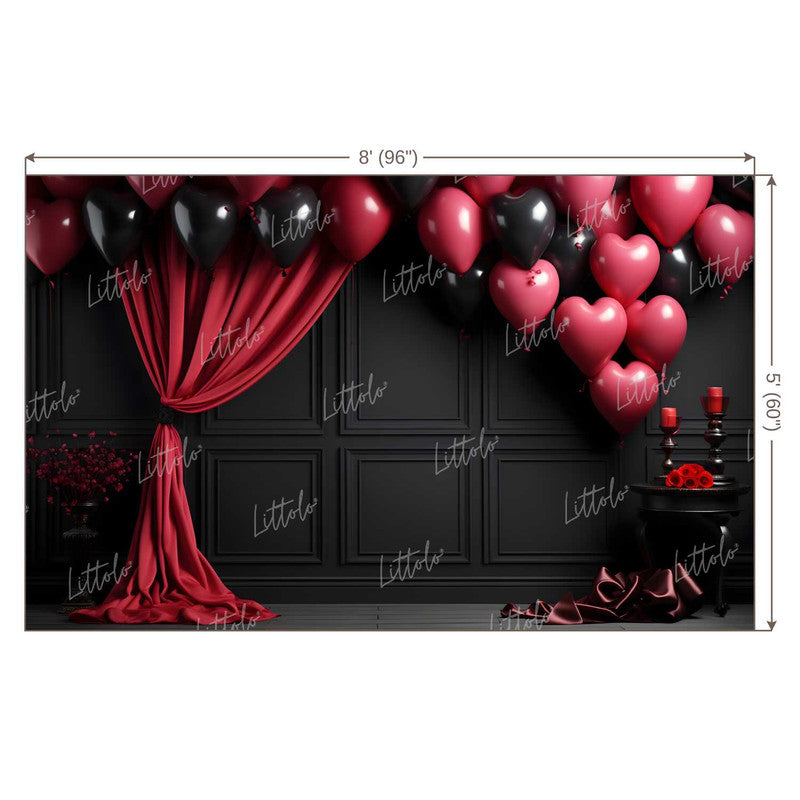 LB1215 Valentine's Day Backdrop