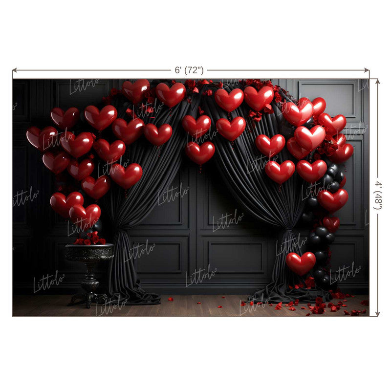 LB1216 Valentine's Day Backdrop