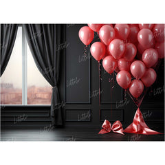 LB1217 Valentine's Day Backdrop