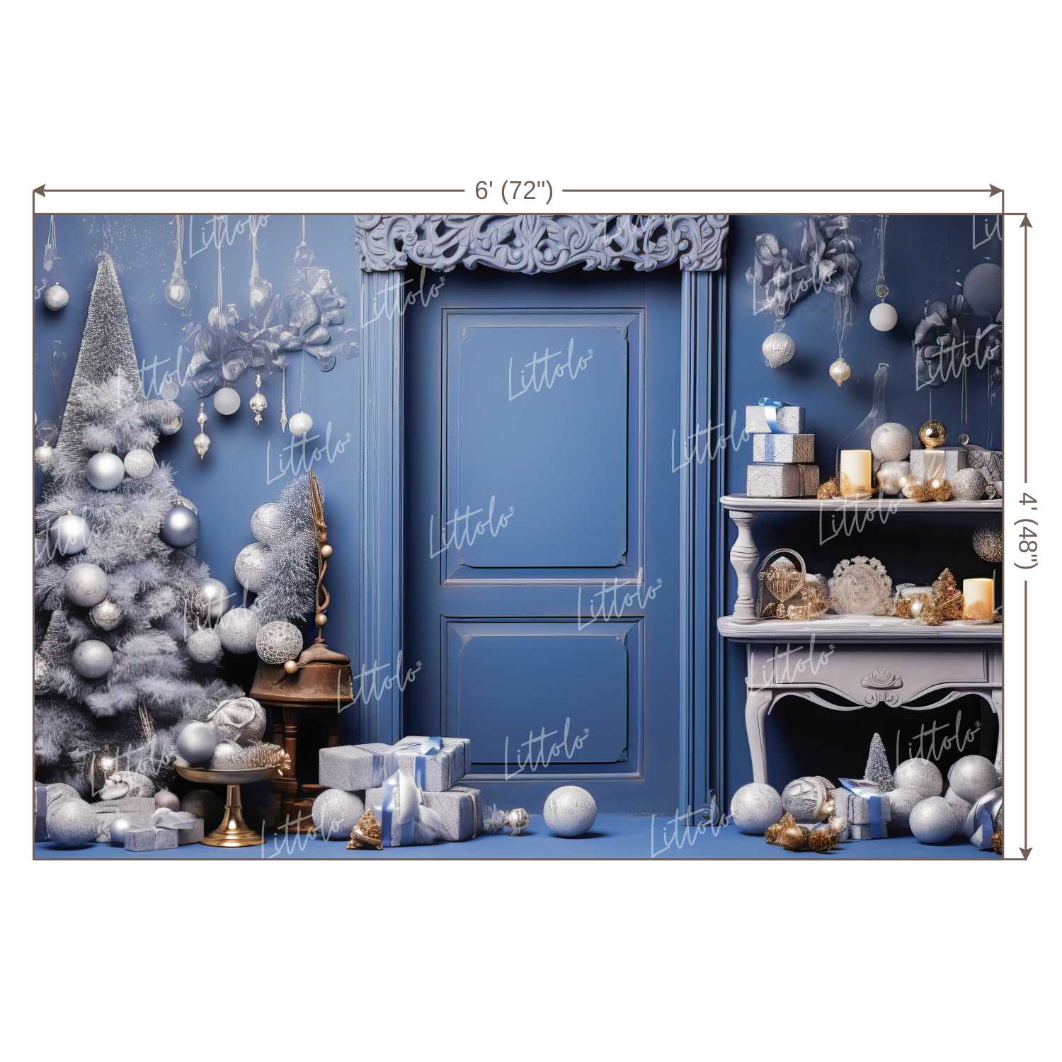 LB1220 Festivals and Seasons Christmas Backdrop