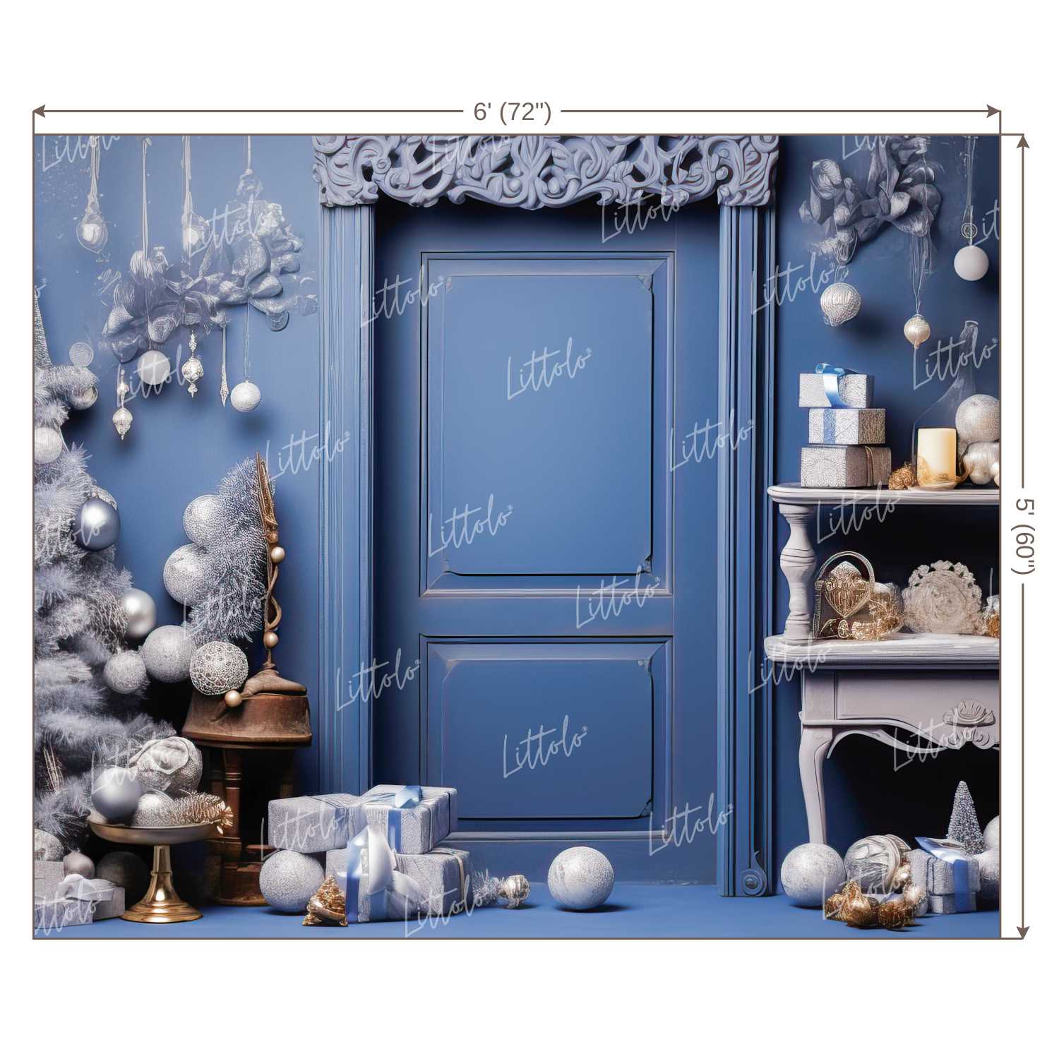 LB1220 Festivals and Seasons Christmas Backdrop