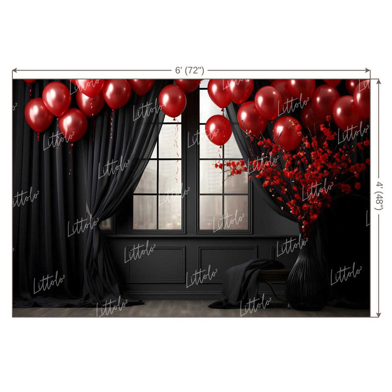 LB1221 Valentine's Day Backdrop