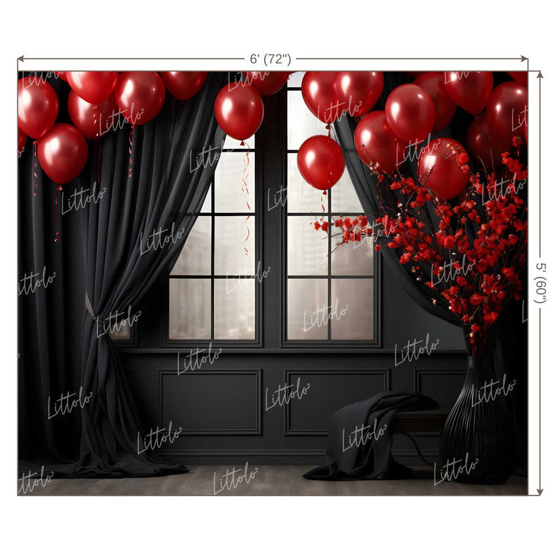 LB1221 Valentine's Day Backdrop