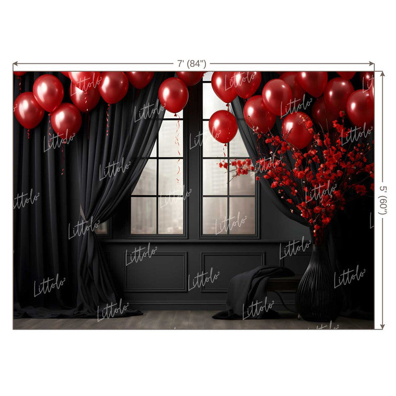 LB1221 Valentine's Day Backdrop