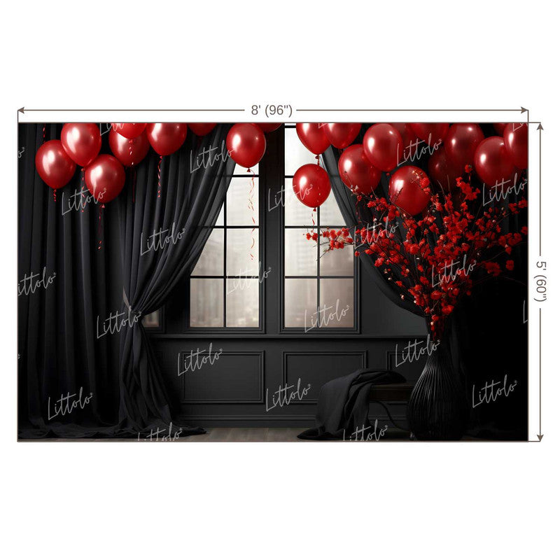 LB1221 Valentine's Day Backdrop