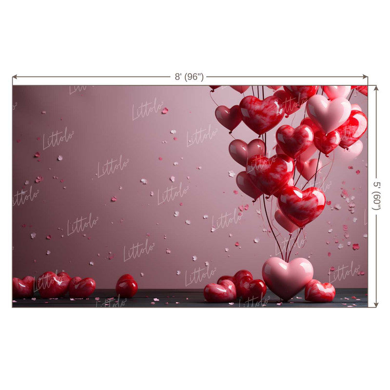 LB1222 Valentine's Day Backdrop