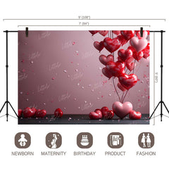 LB1222 Valentine's Day Backdrop