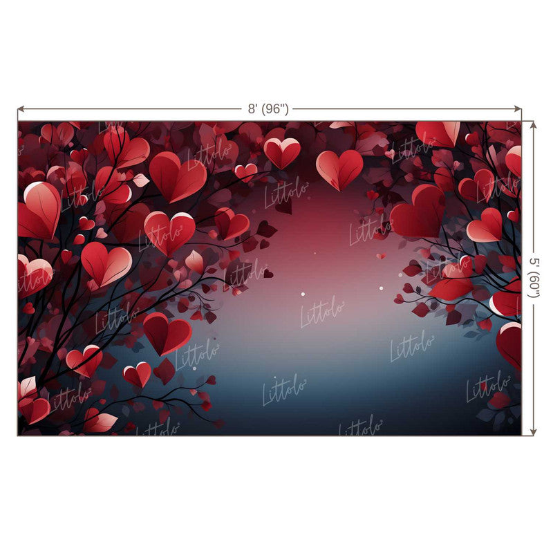 LB1223 Valentine's Day Backdrop