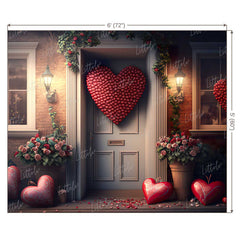 LB1227 Valentine's Day Backdrop