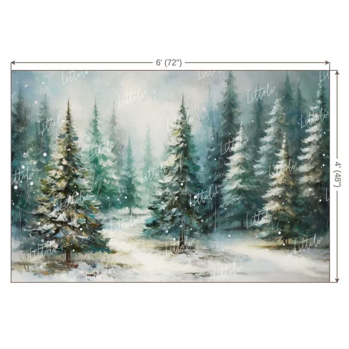 LB1229 Festivals and Seasons Christmas Backdrop