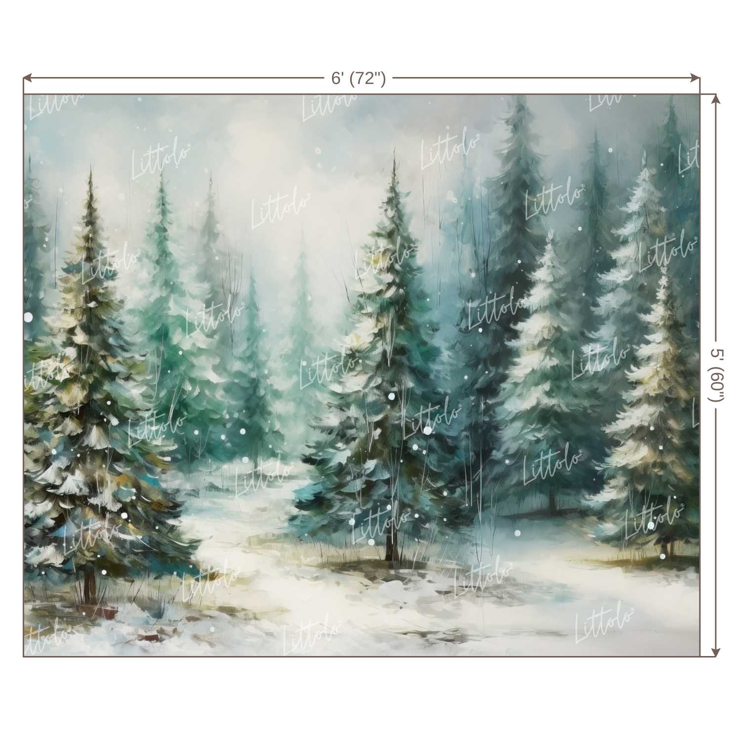 LB1229 Festivals and Seasons Christmas Backdrop