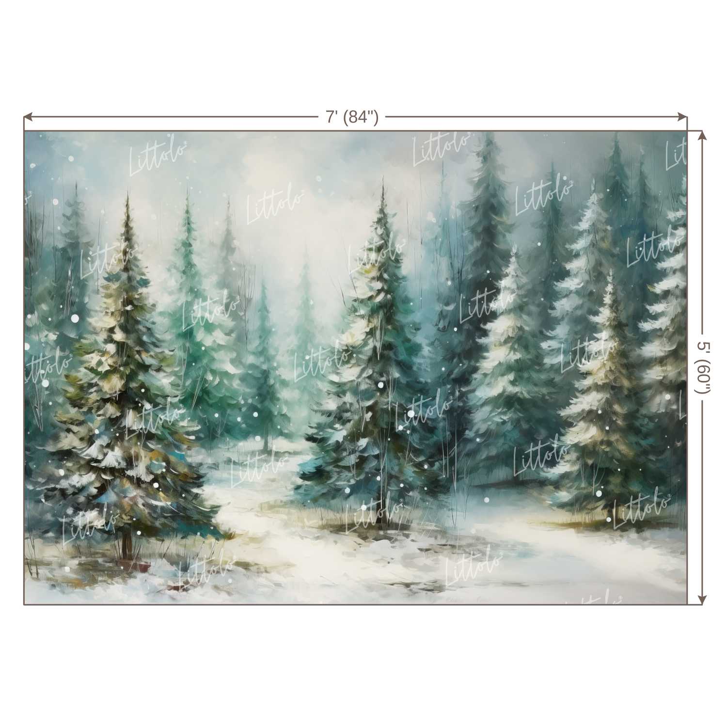 LB1229 Festivals and Seasons Christmas Backdrop