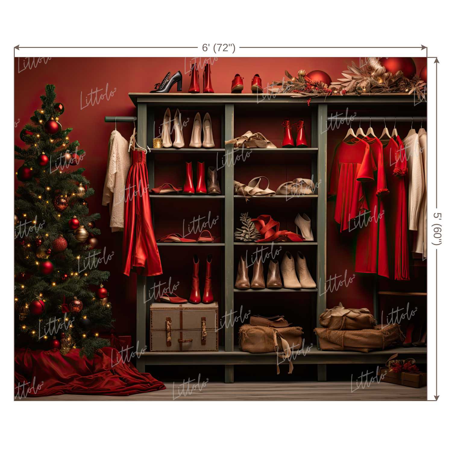 LB1230 Festivals and Seasons Christmas Backdrop