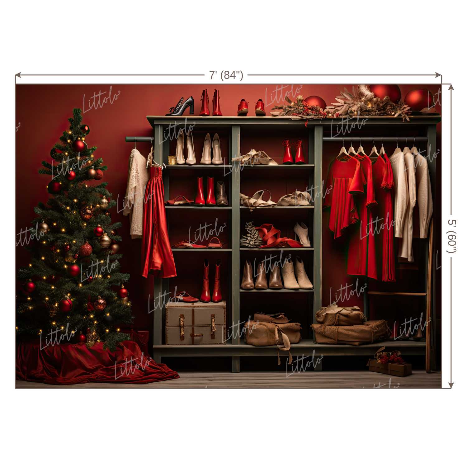 LB1230 Festivals and Seasons Christmas Backdrop