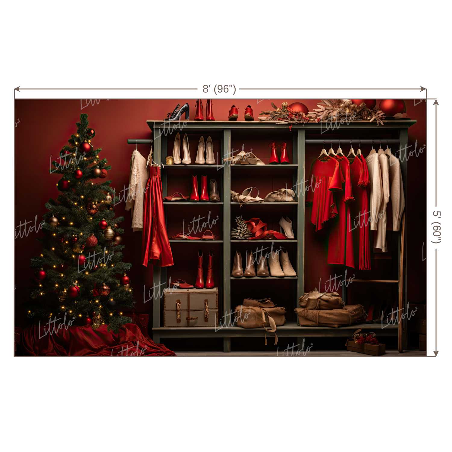 LB1230 Festivals and Seasons Christmas Backdrop