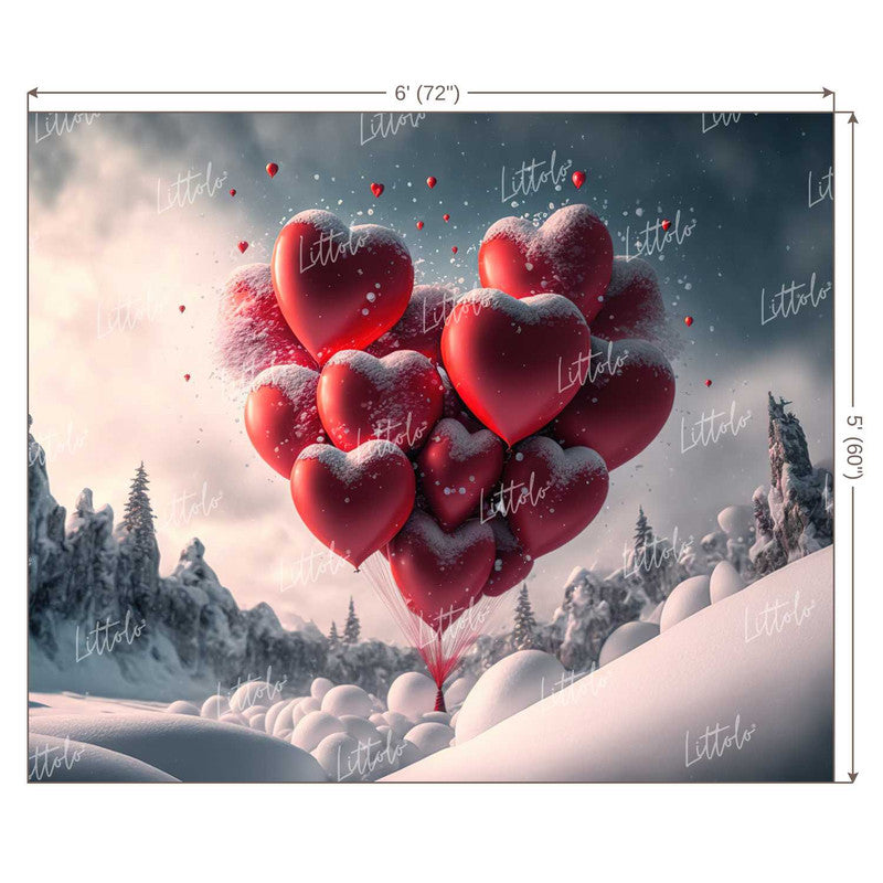 LB1231 Valentine's Day Backdrop