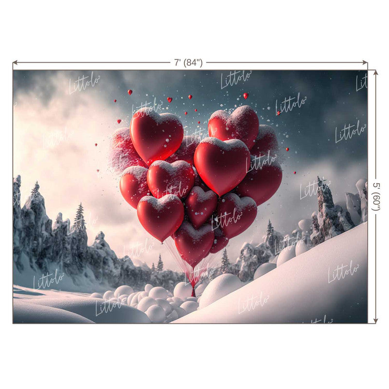 LB1231 Valentine's Day Backdrop