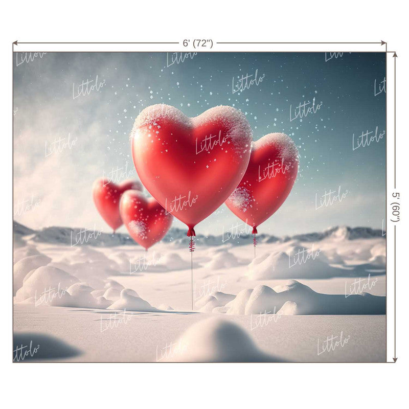 LB1232 Valentine's Day Backdrop