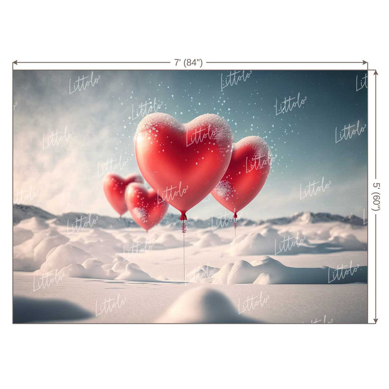 LB1232 Valentine's Day Backdrop