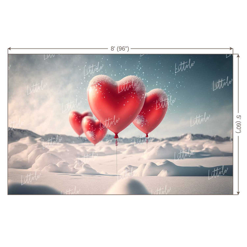 LB1232 Valentine's Day Backdrop