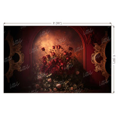 LB1234 Floral and Fine Art Backdrop