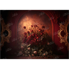 LB1234 Floral and Fine Art Backdrop