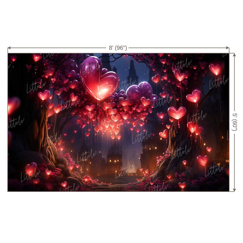 LB1235 Valentine's Day Backdrop