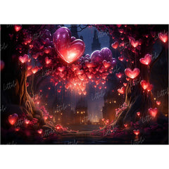 LB1235 Valentine's Day Backdrop