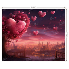 LB1237 Valentine's Day Backdrop