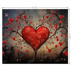 LB1238 Valentine's Day Backdrop