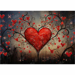 LB1238 Valentine's Day Backdrop