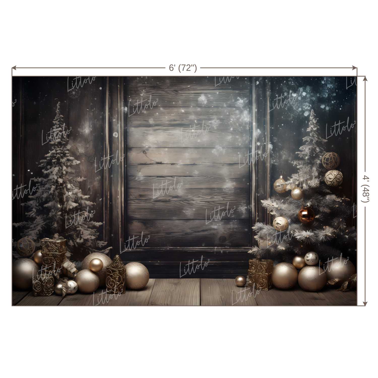 LB1245 Festivals and Seasons Christmas Backdrop