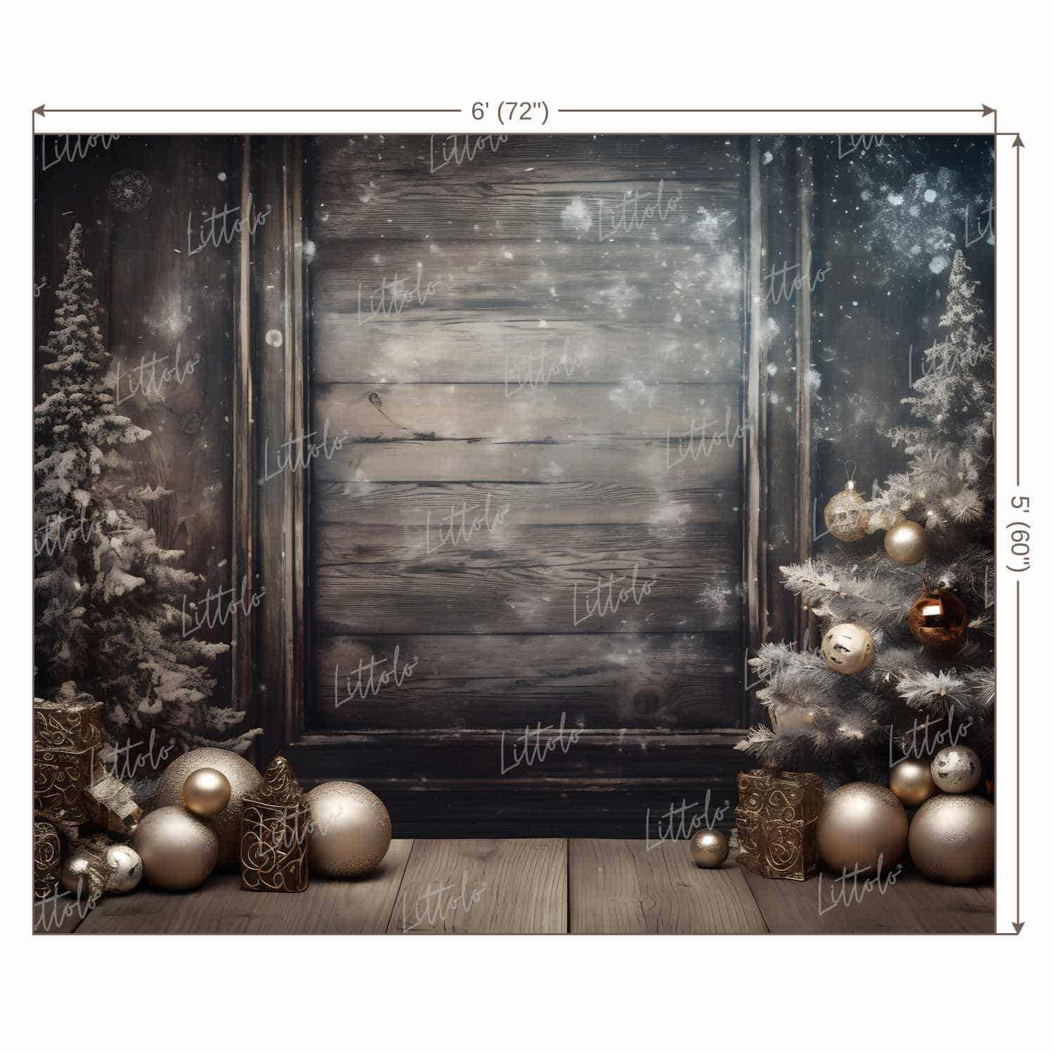 LB1245 Festivals and Seasons Christmas Backdrop