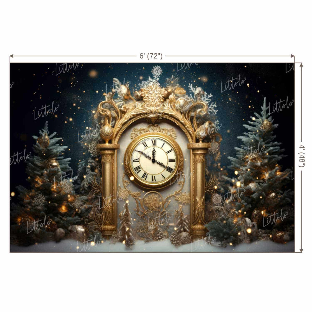 LB1246 Festivals and Seasons New Year Backdrop