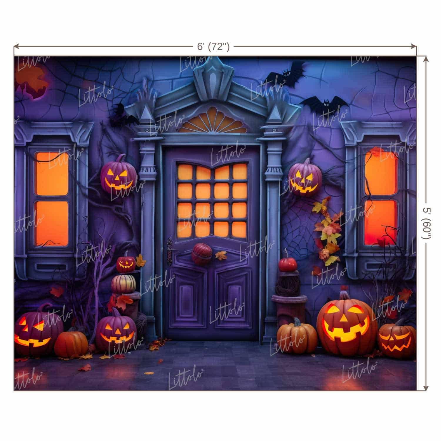 LB1247 Festivals and Seasons Halloween Backdrop