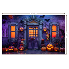 LB1247 Festivals and Seasons Halloween Backdrop