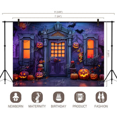 LB1247 Festivals and Seasons Halloween Backdrop